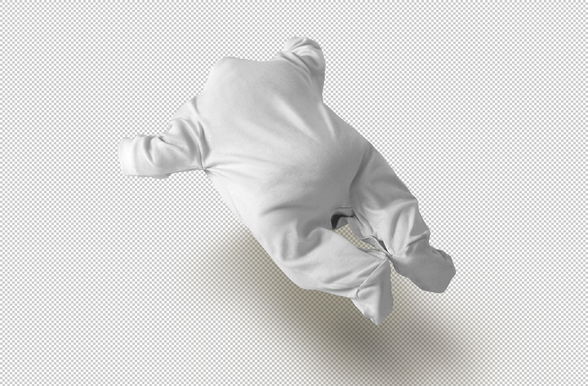 3D baby romper PSD
