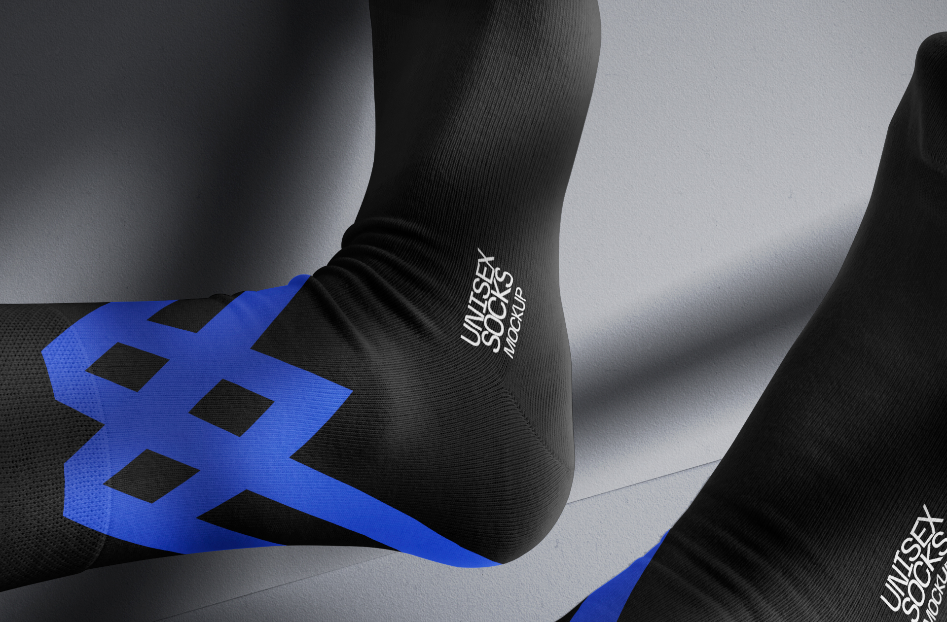 3D socks mock-up