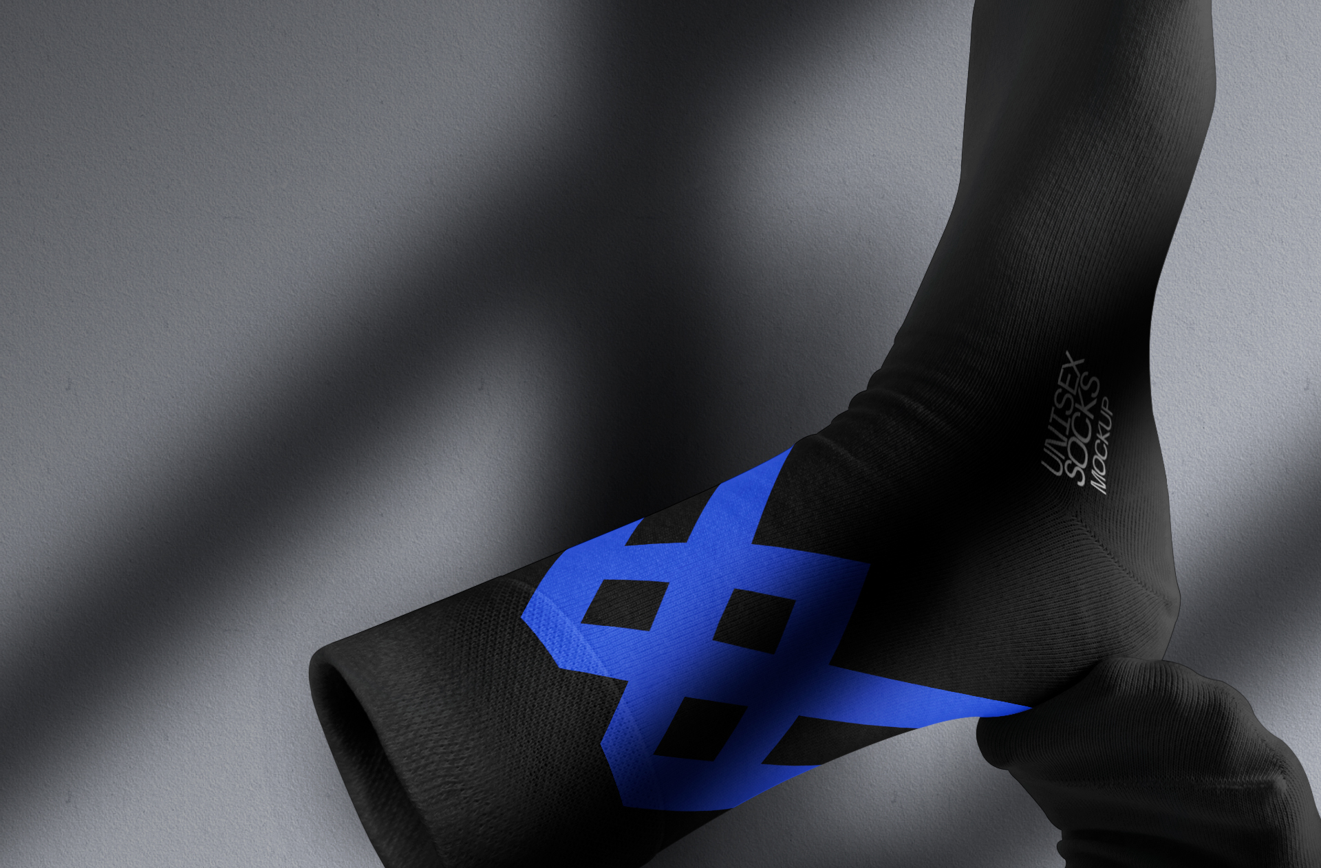 3D socks mock-up