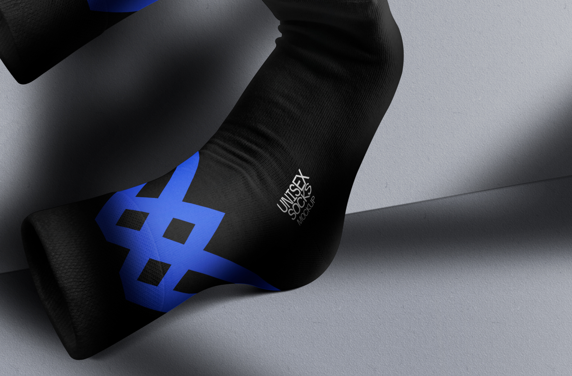 3D socks mock-up