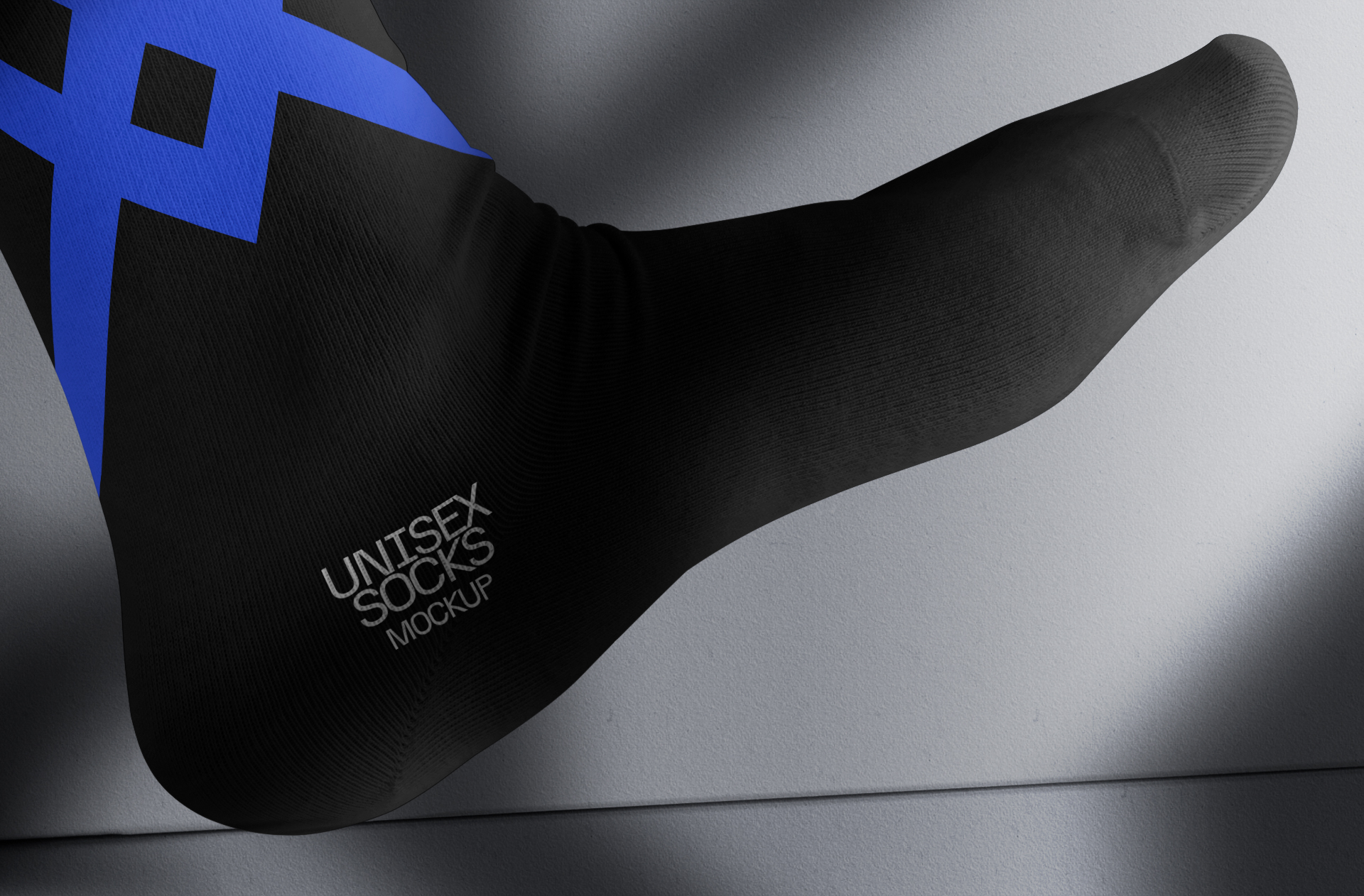 3D socks mock-up