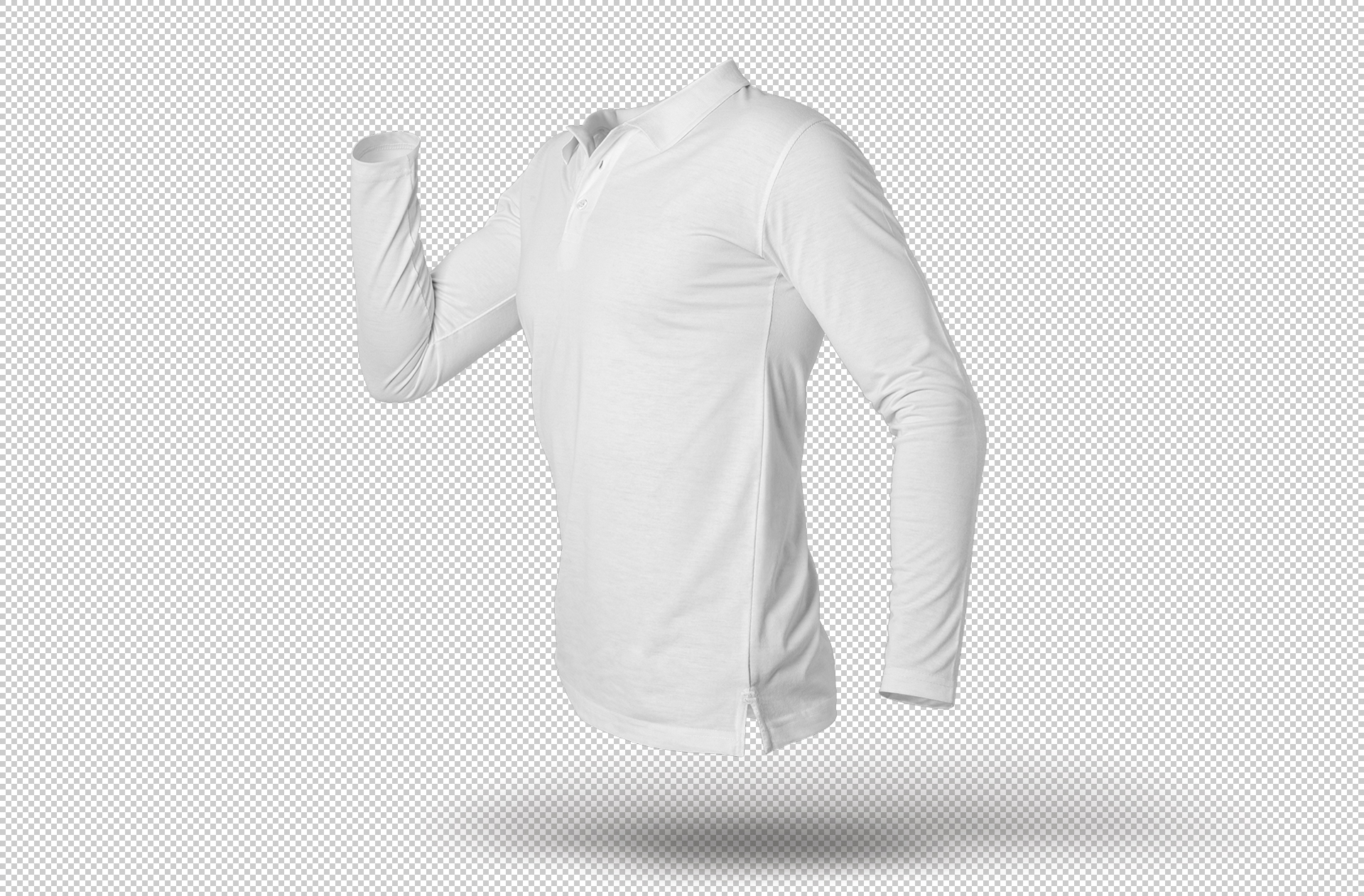 3D polo mock-up