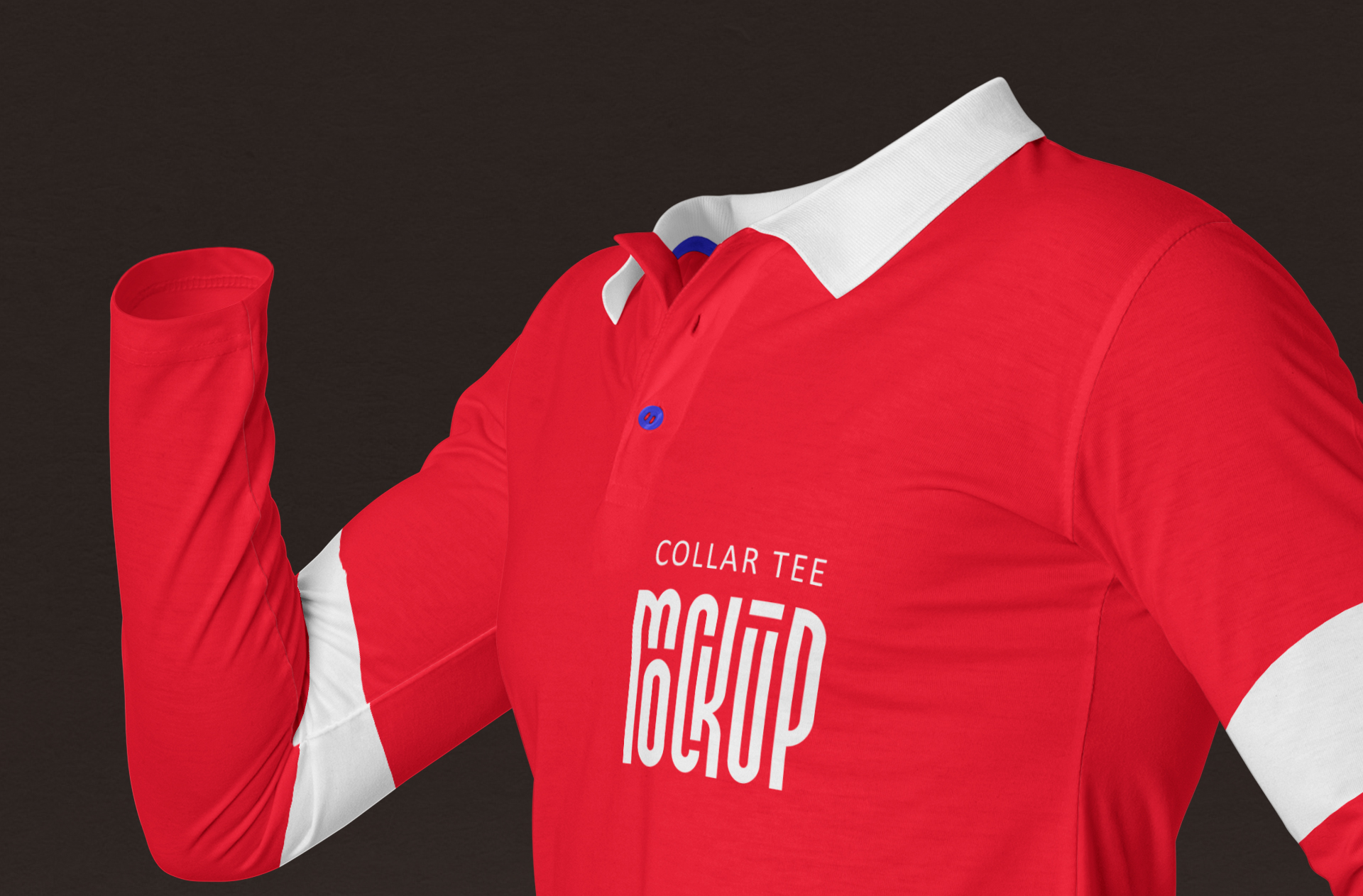 3D polo mock-up