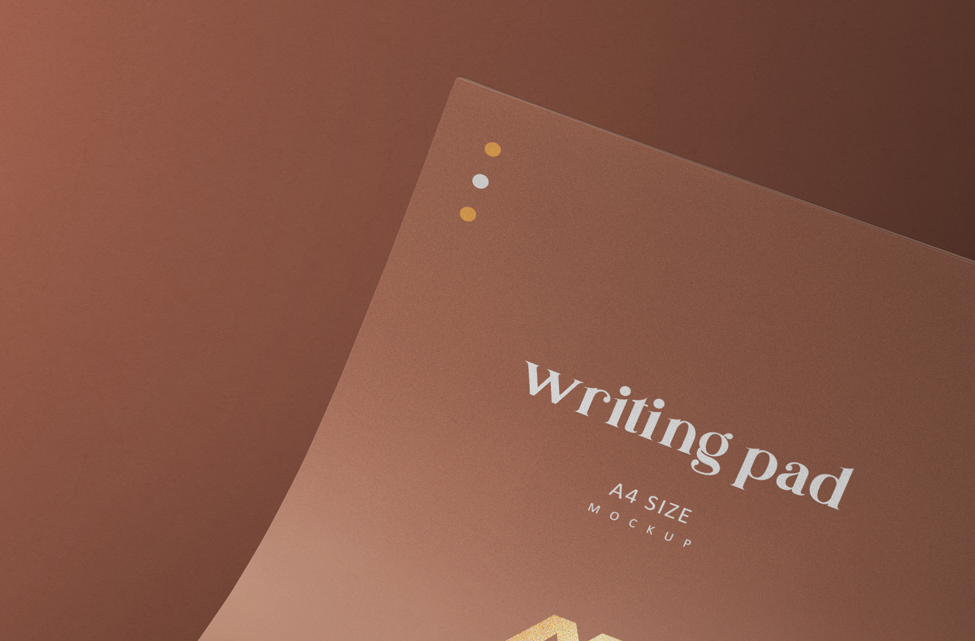 company-branded letterhead mockup