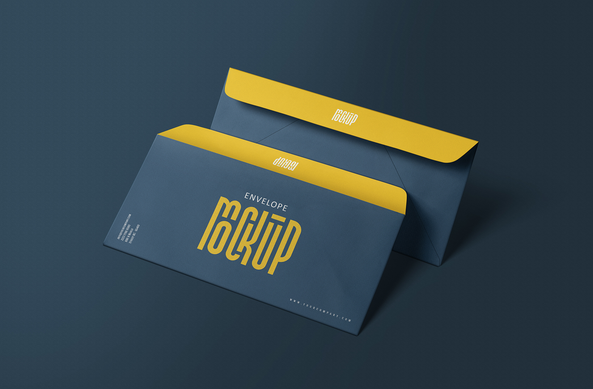 Professional Envelope Mockup for Branding & Identity