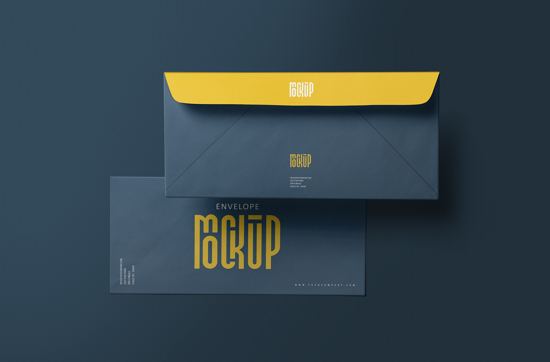 Minimalist Envelope Mockup for Clean & Modern Branding