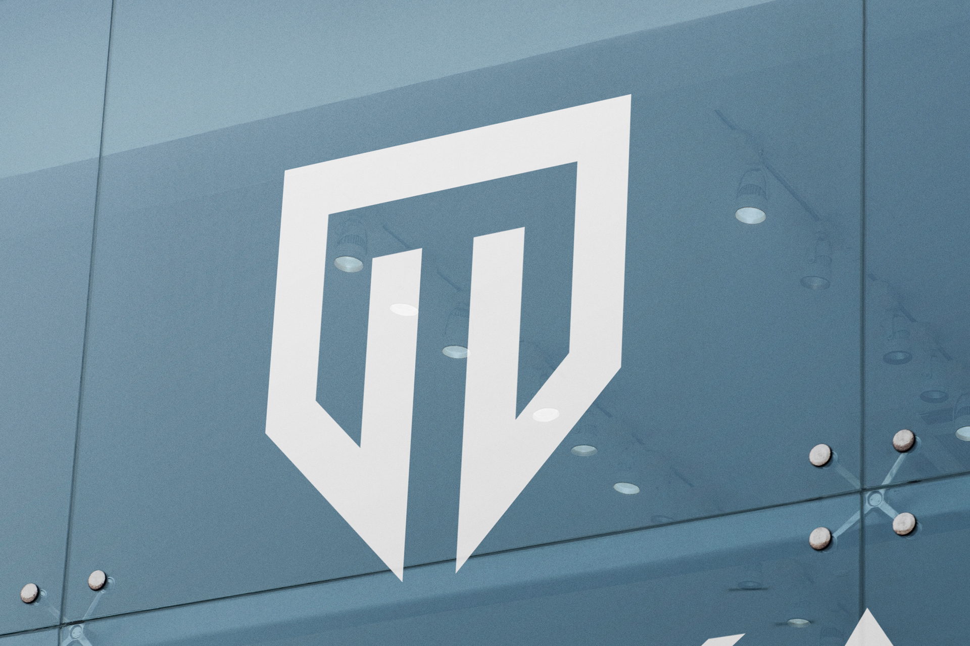 high-resolution logo mockup