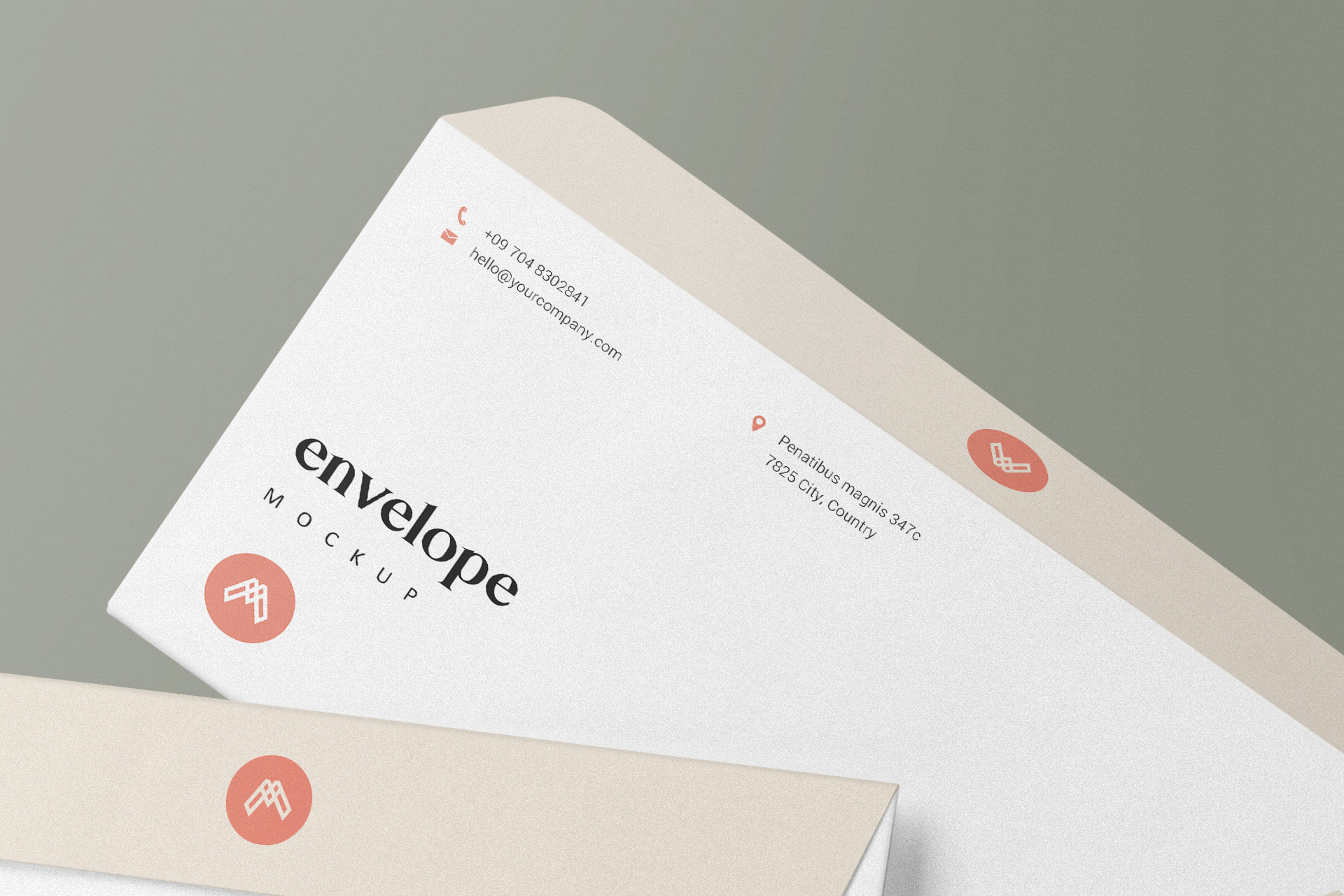 branding envelope showcase