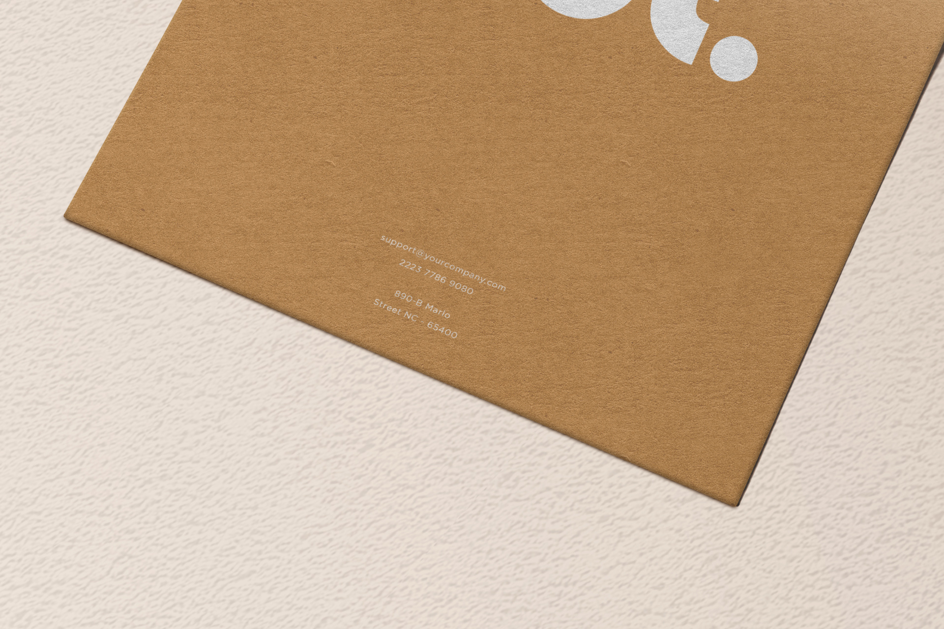 branding envelope mockup