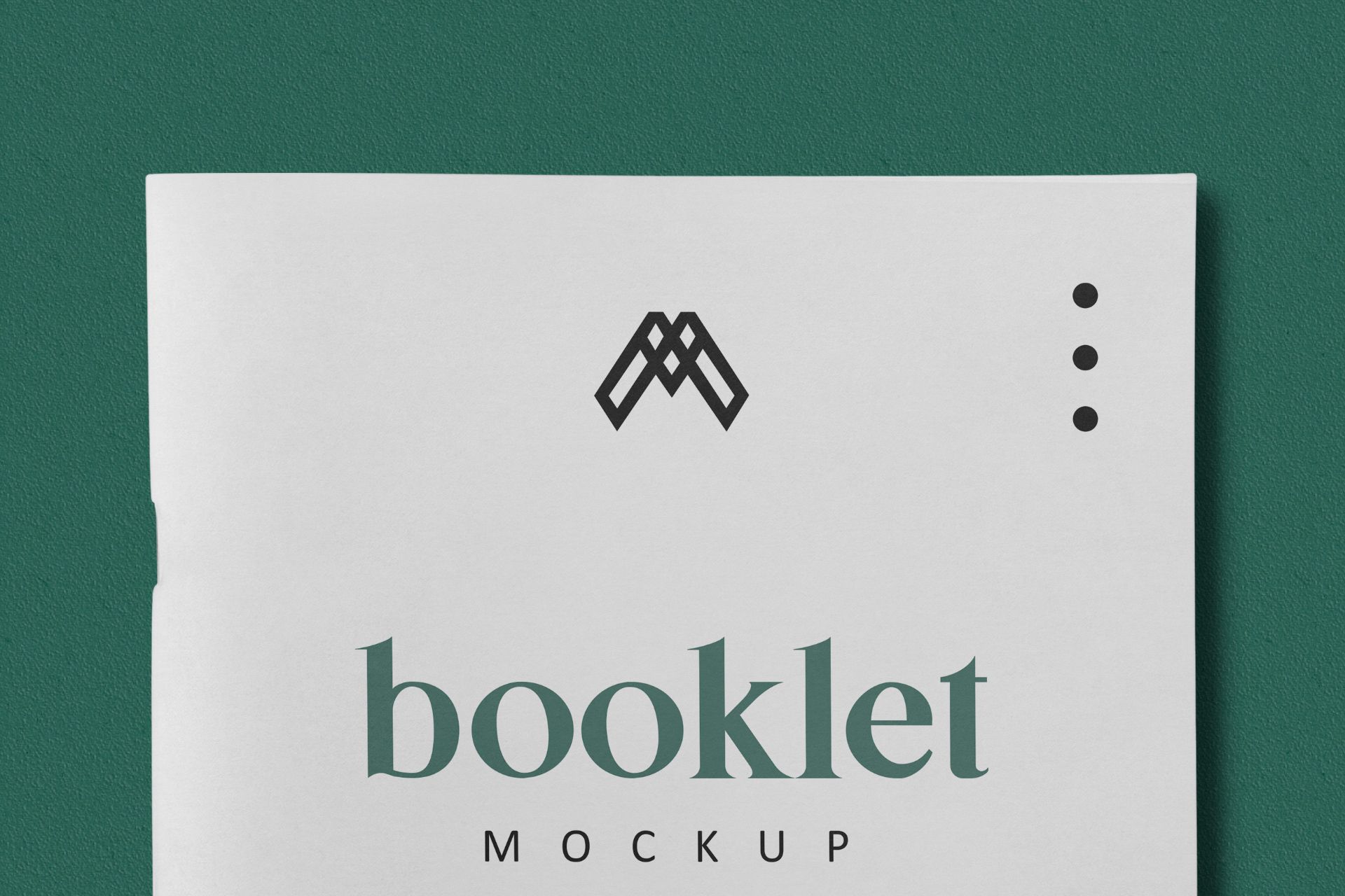 a5 booklet Mockup