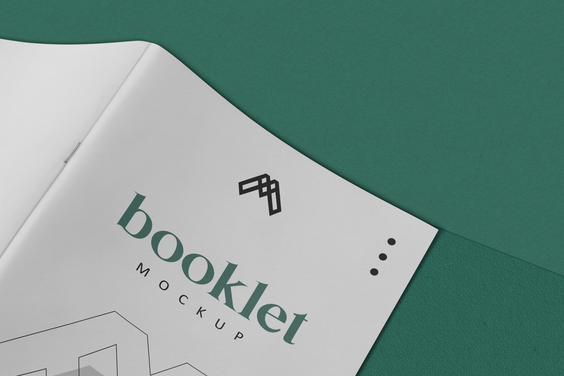 a5 booklet Mockup