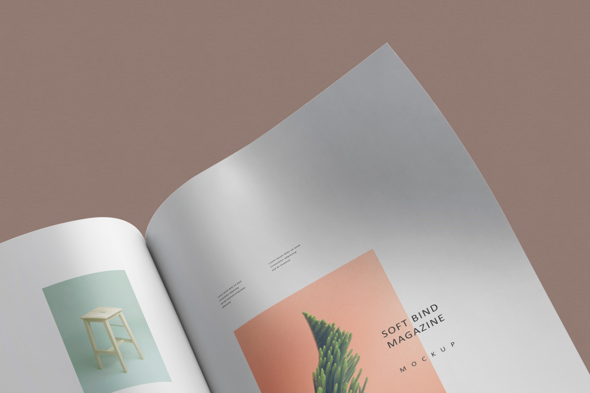 A4 magazine mockup
