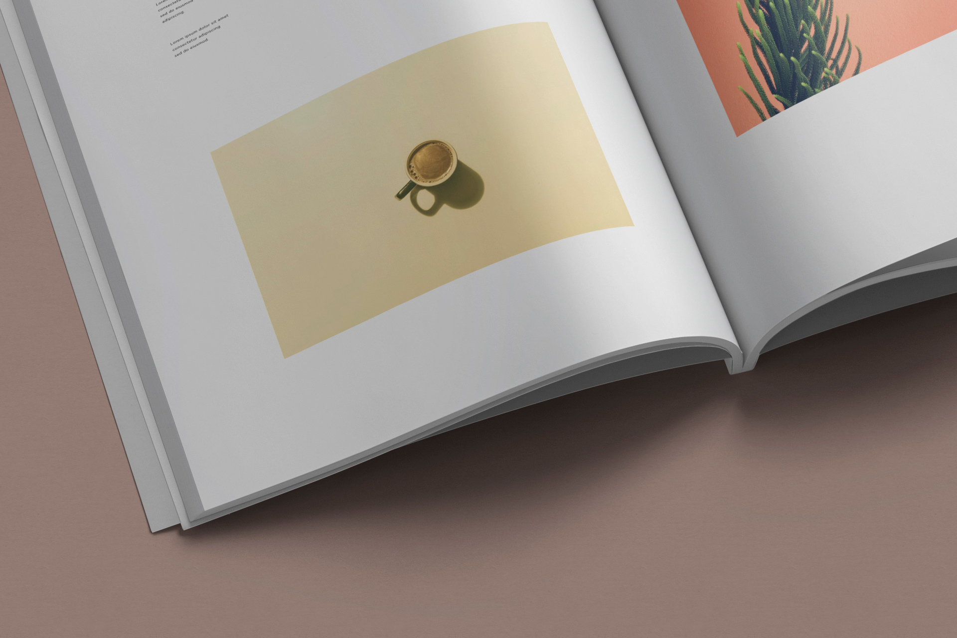 A4 magazine mockup