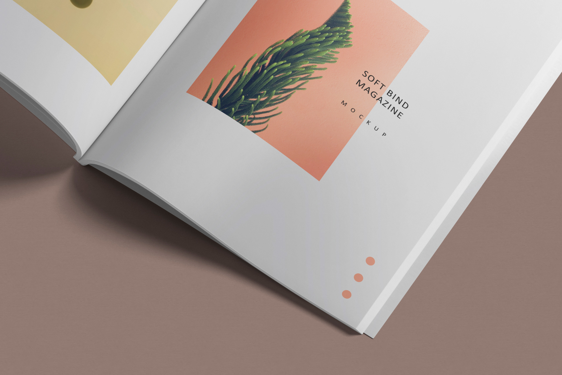 A4 magazine mockup