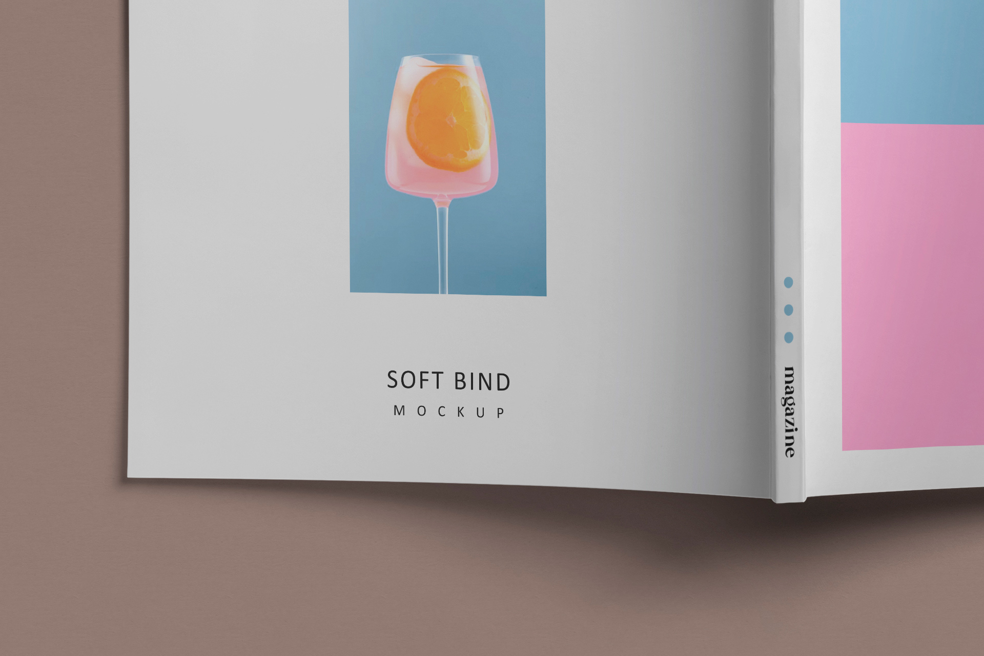 A4 magazine mockup