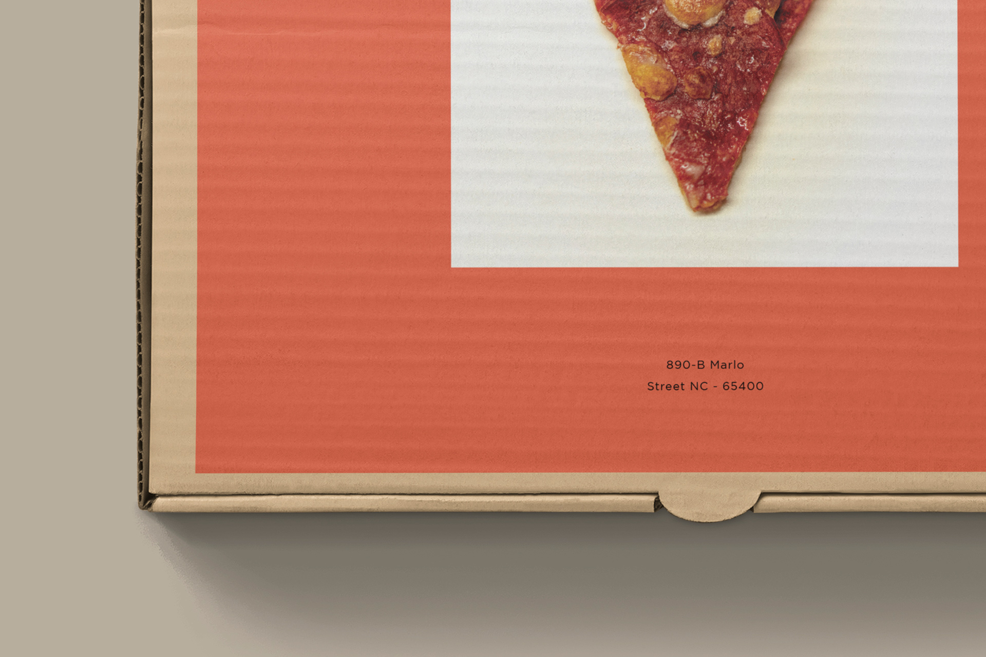 cardboard box mockup