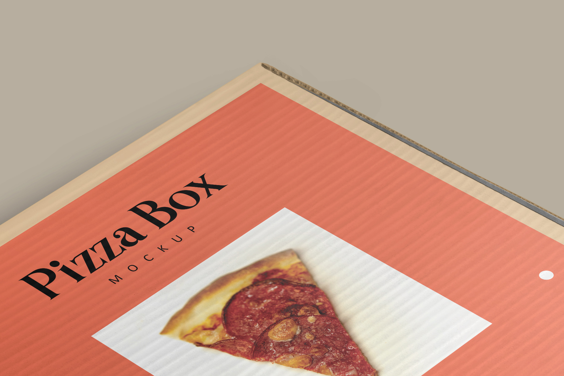 box template mockup