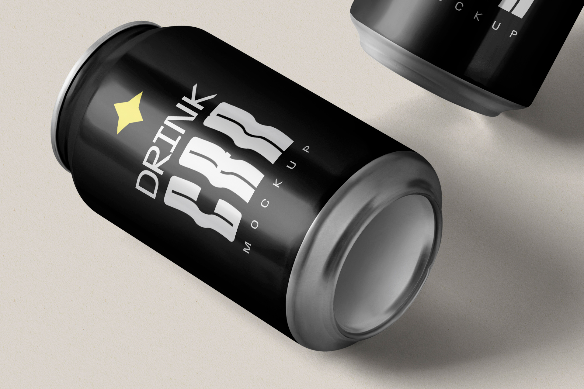 aluminum can PSD