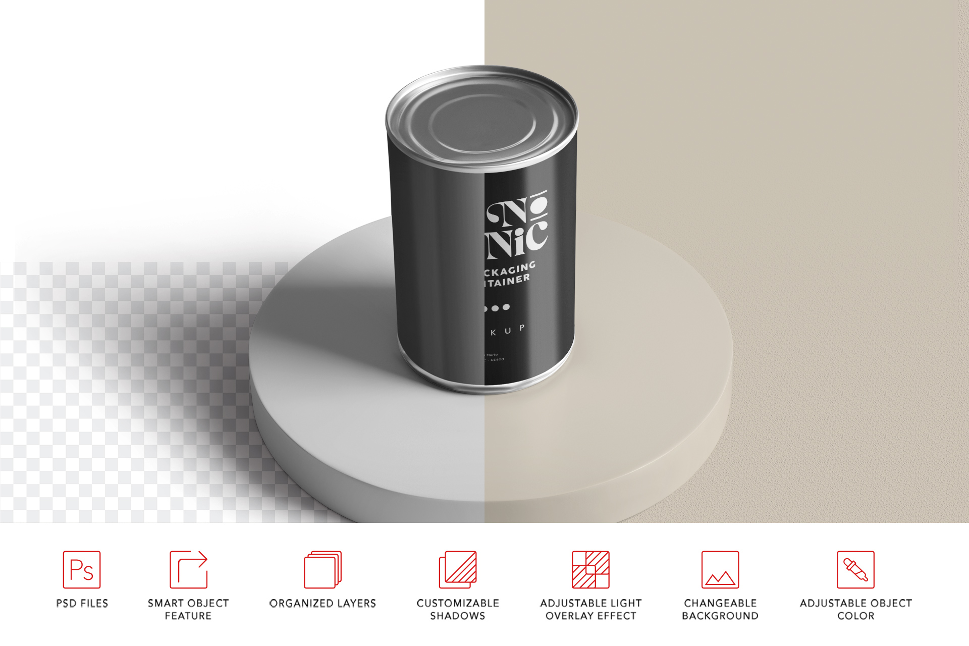 canned goods packaging