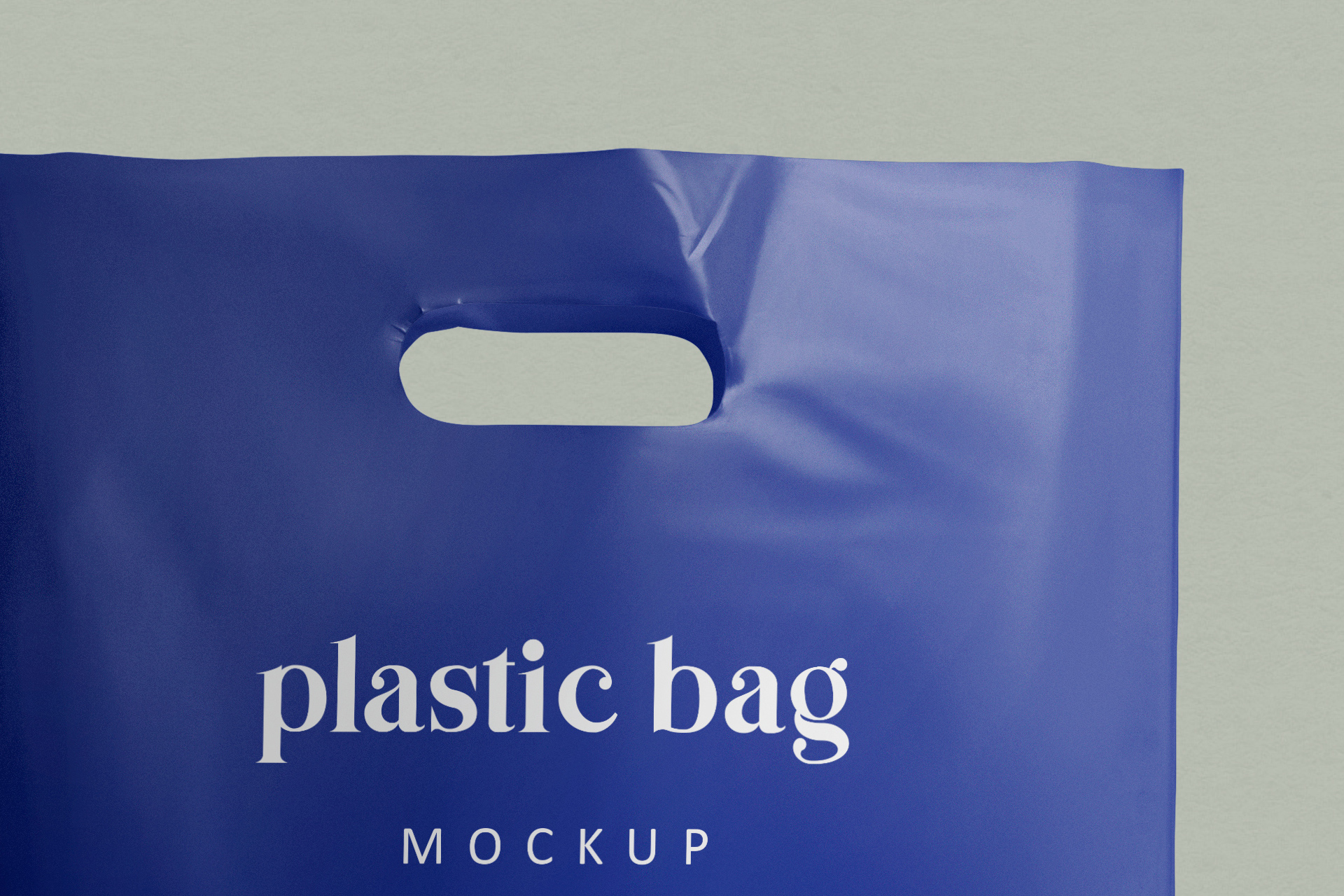 die-cut handle bag
