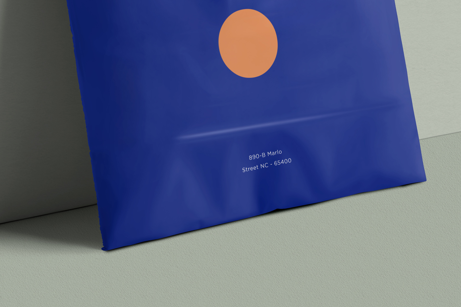 merchandise bag mockup