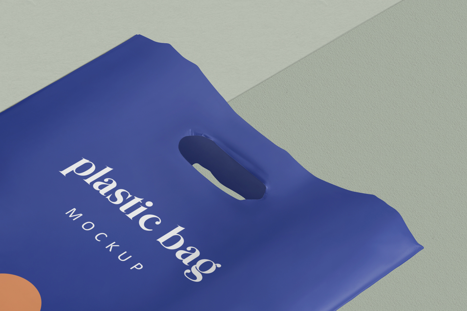 3D plastic bag PSD