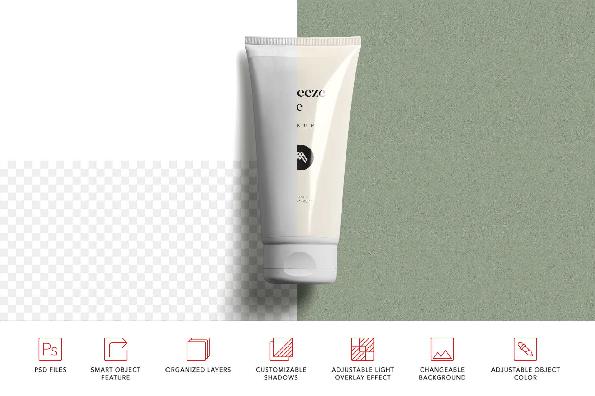 beauty product mockup