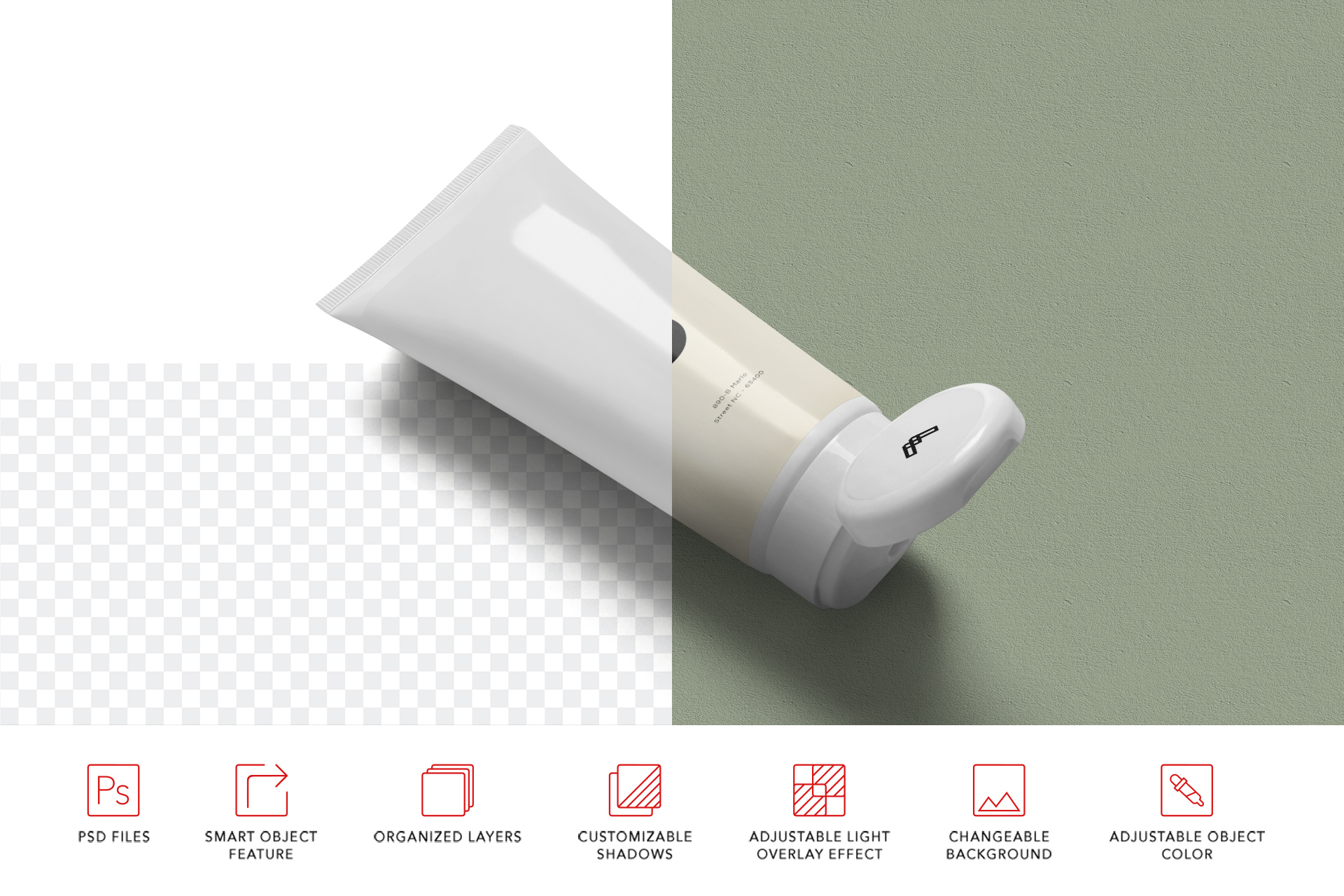 beauty product packaging