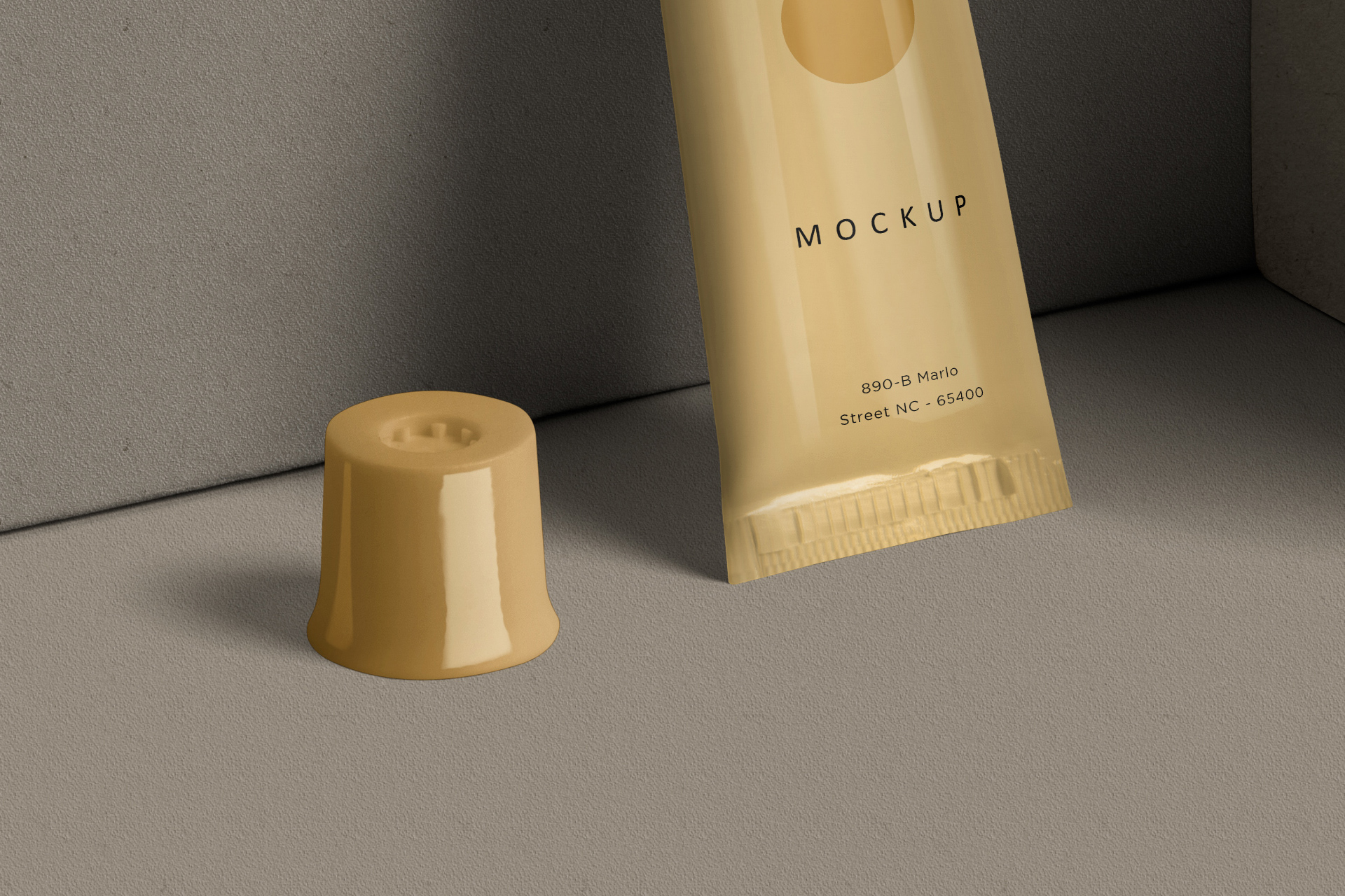 skincare packaging mockup