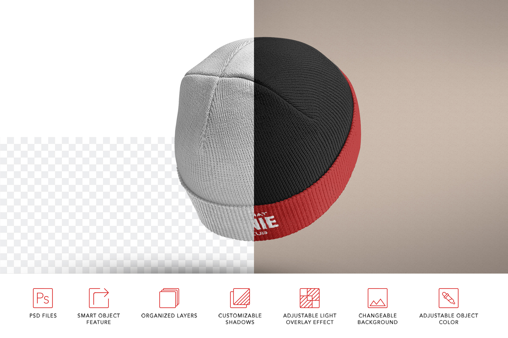 clothing accessory mockup