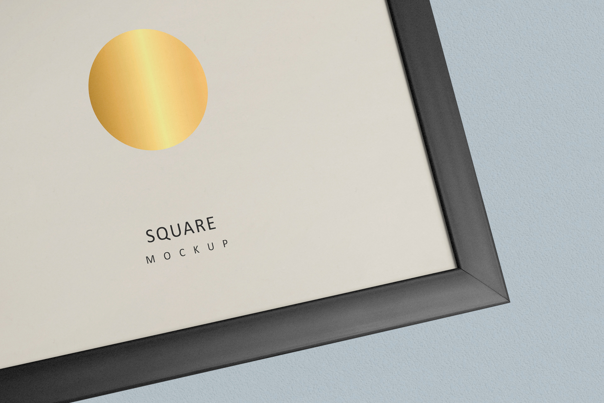 art display mockup