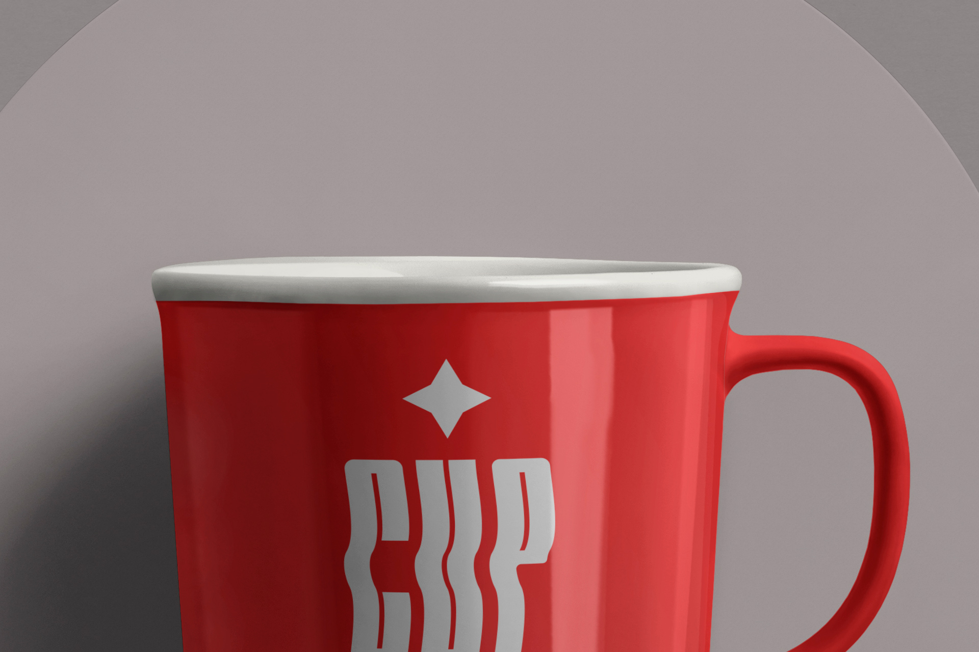 branded mug mockup