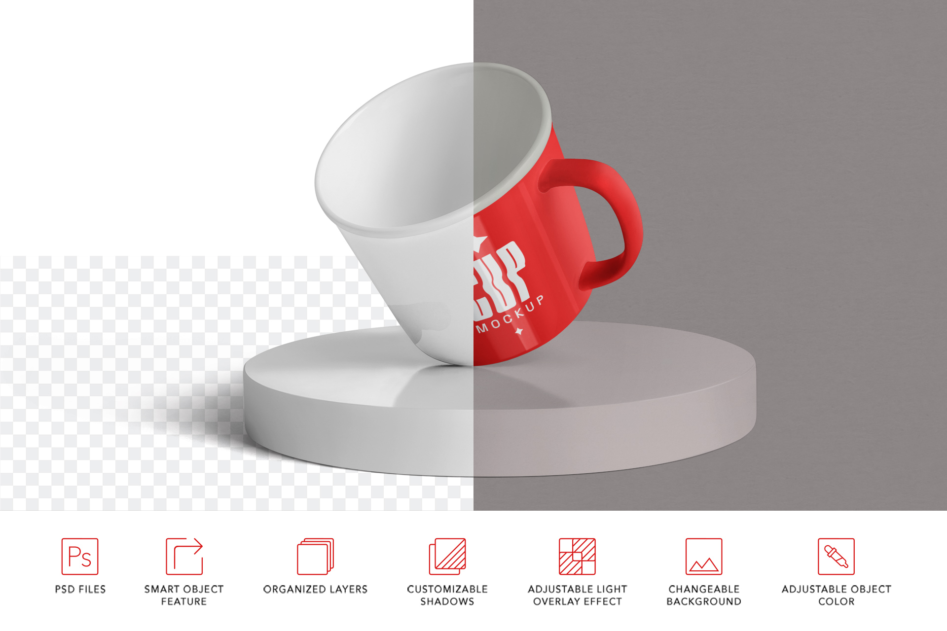 branded coffee cup