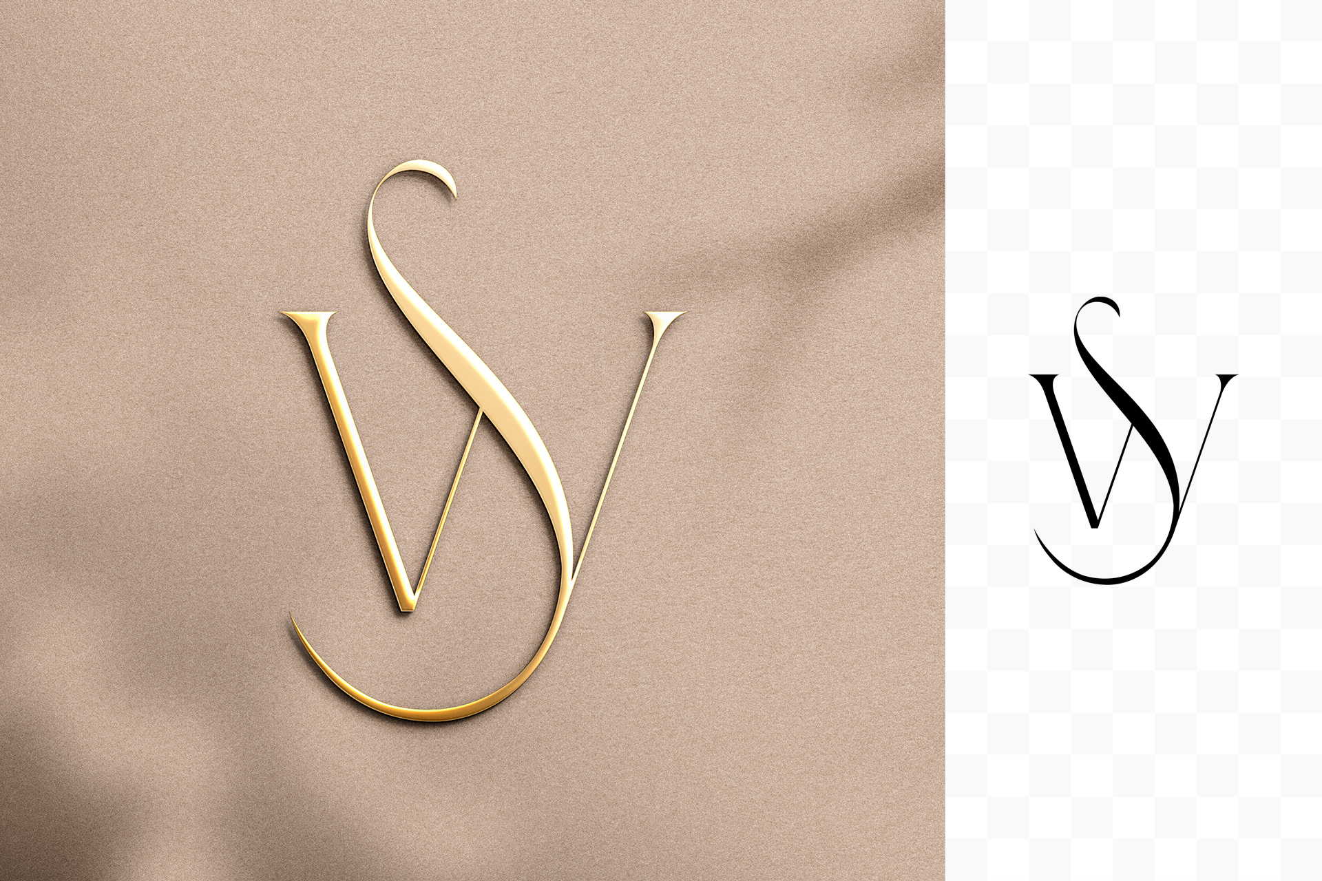 elegant branding mockup