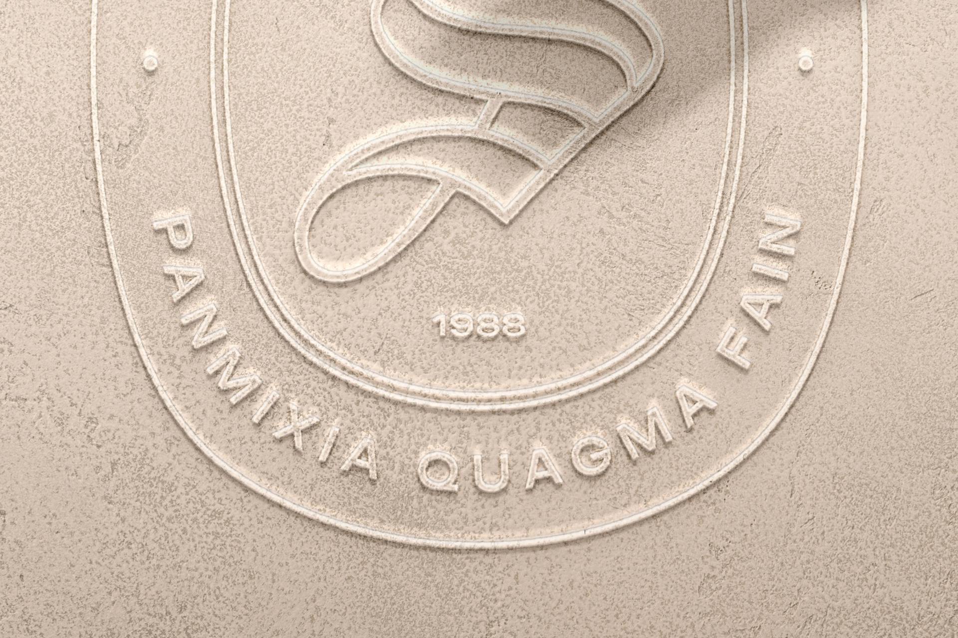embossed logo mockup