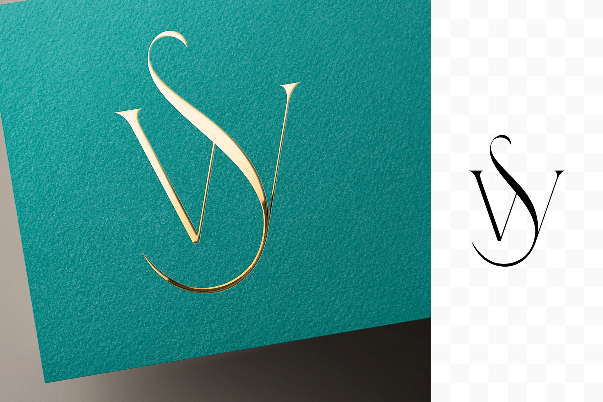 elegant branding mockup