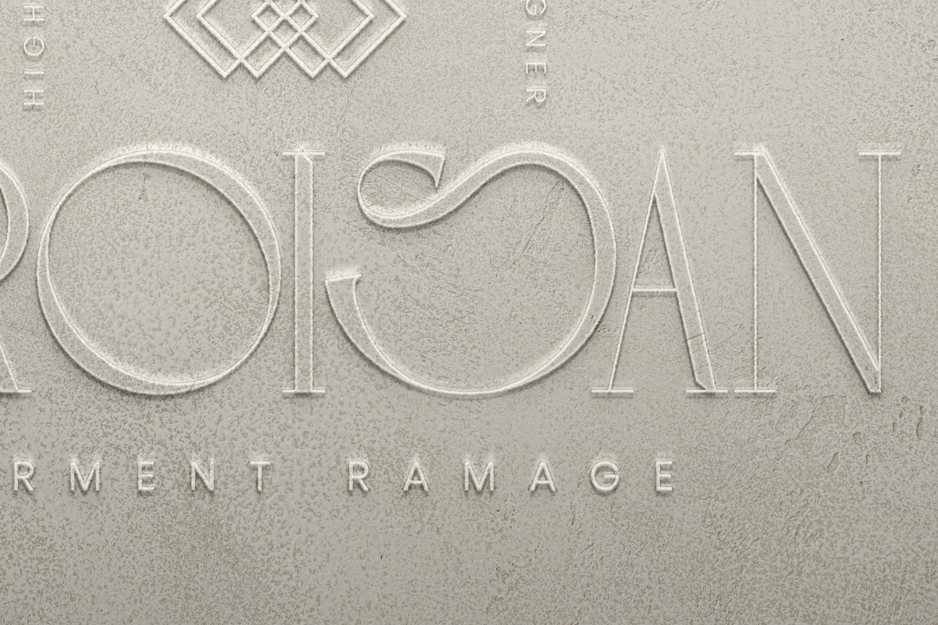boutique logo mockup