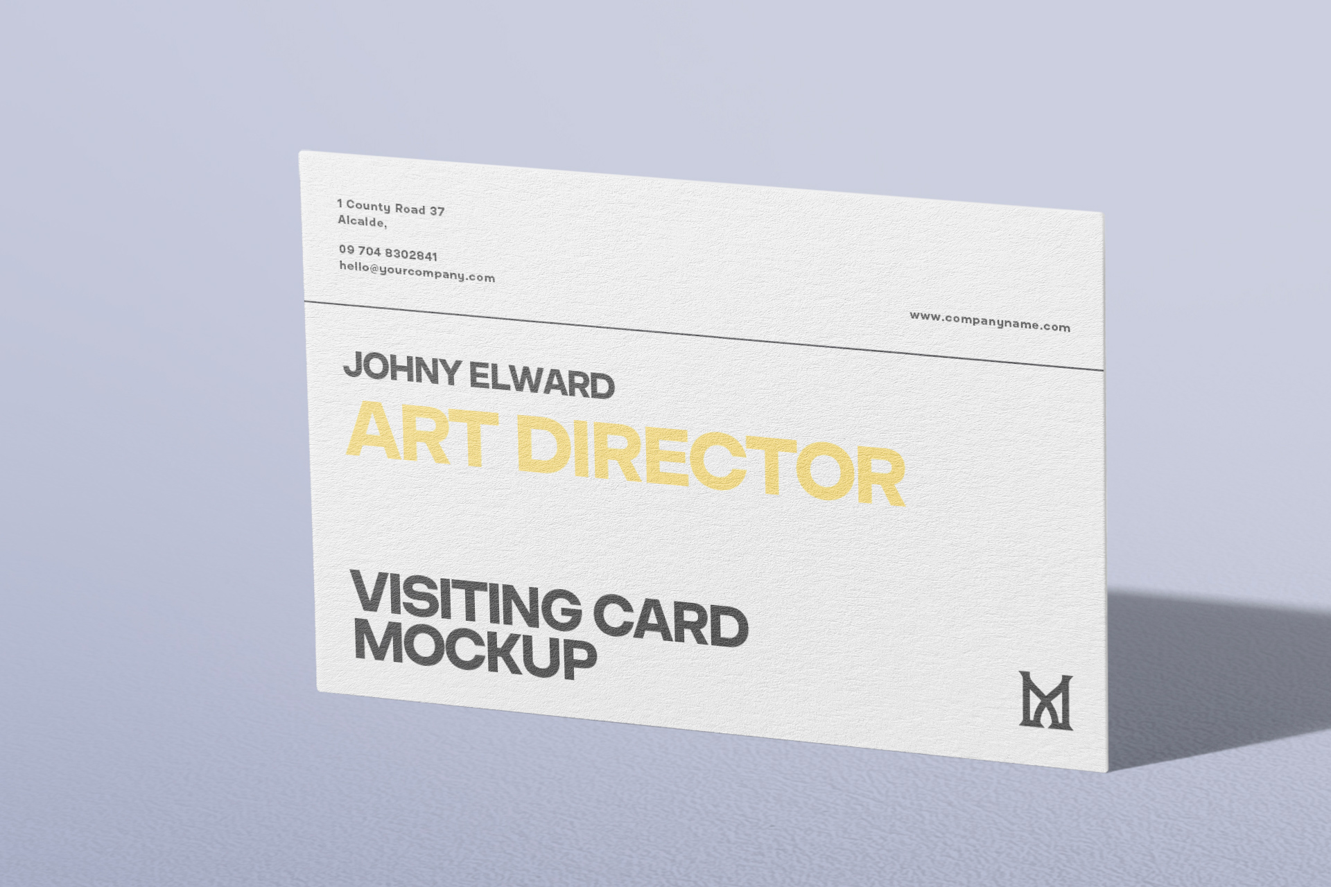 branding card template