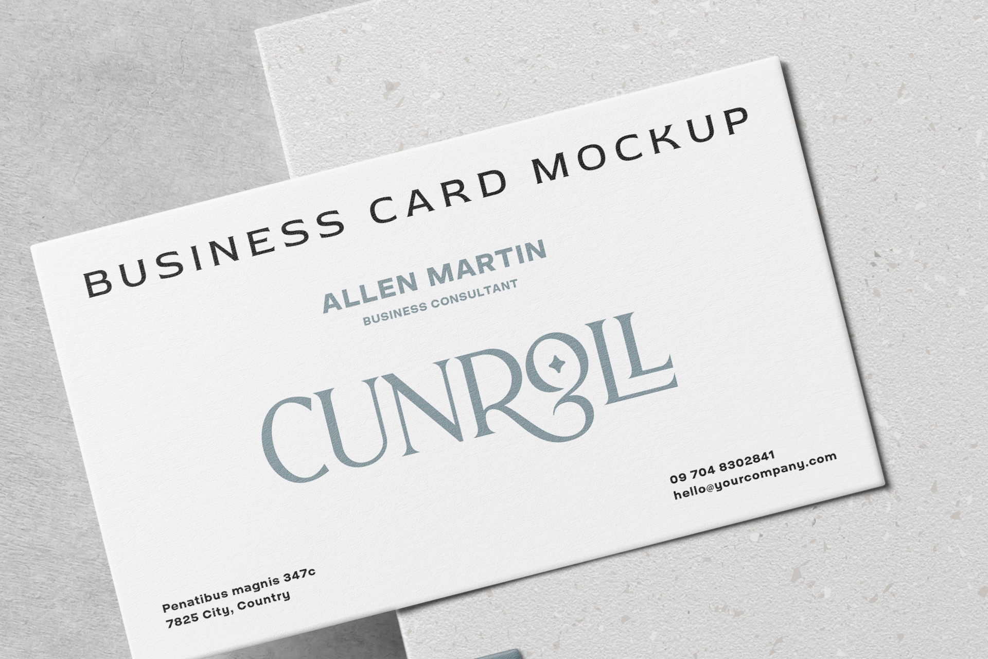 3.5x2 inch business card