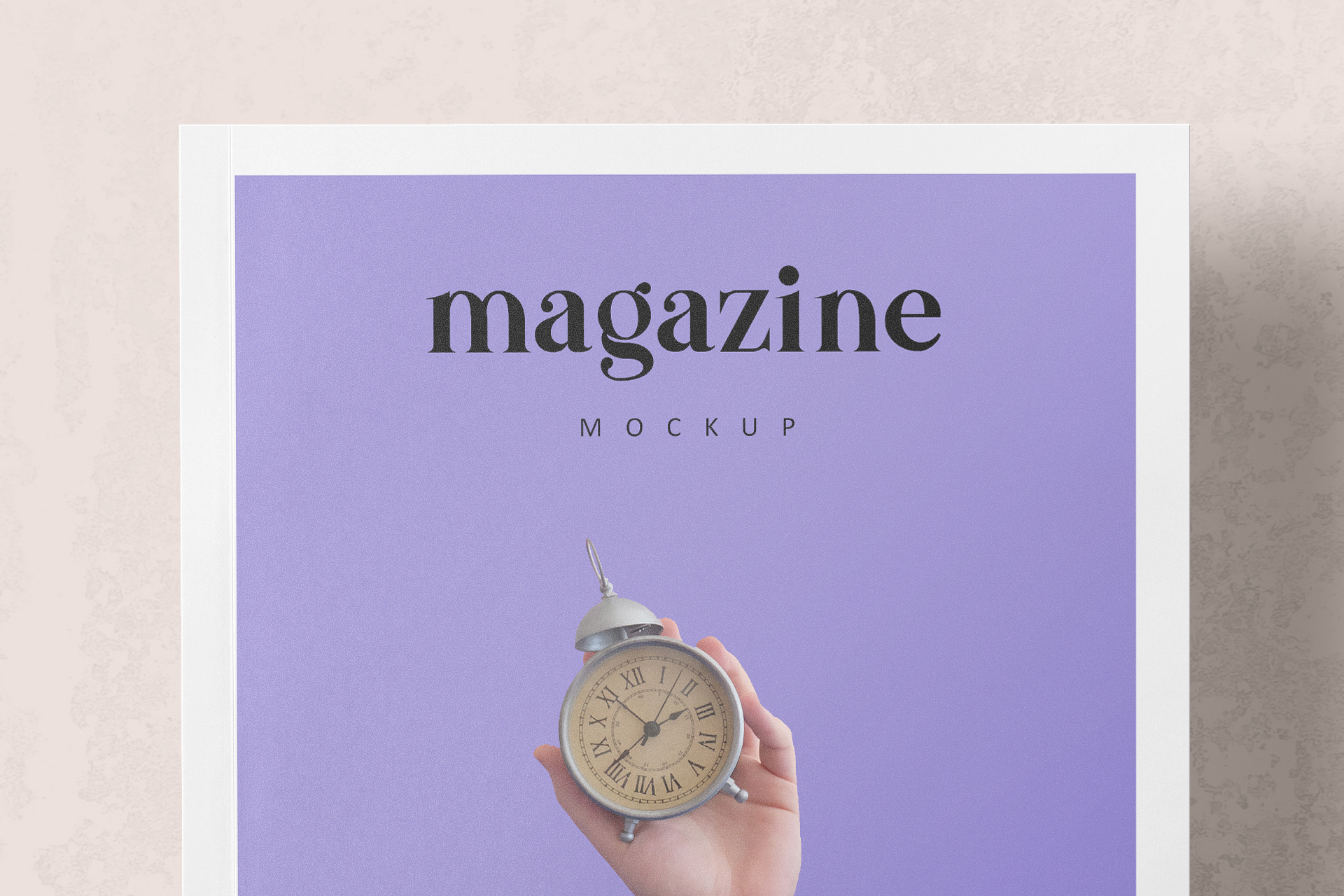A4 magazine mockup