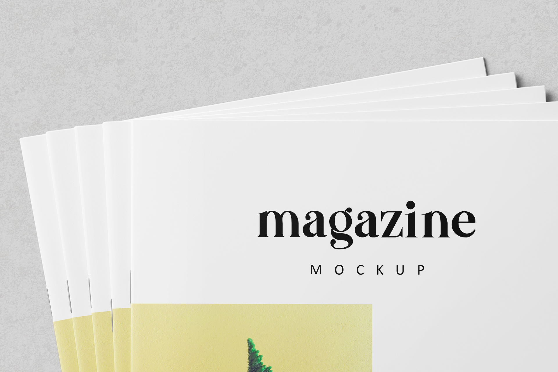 A4 cover mockup