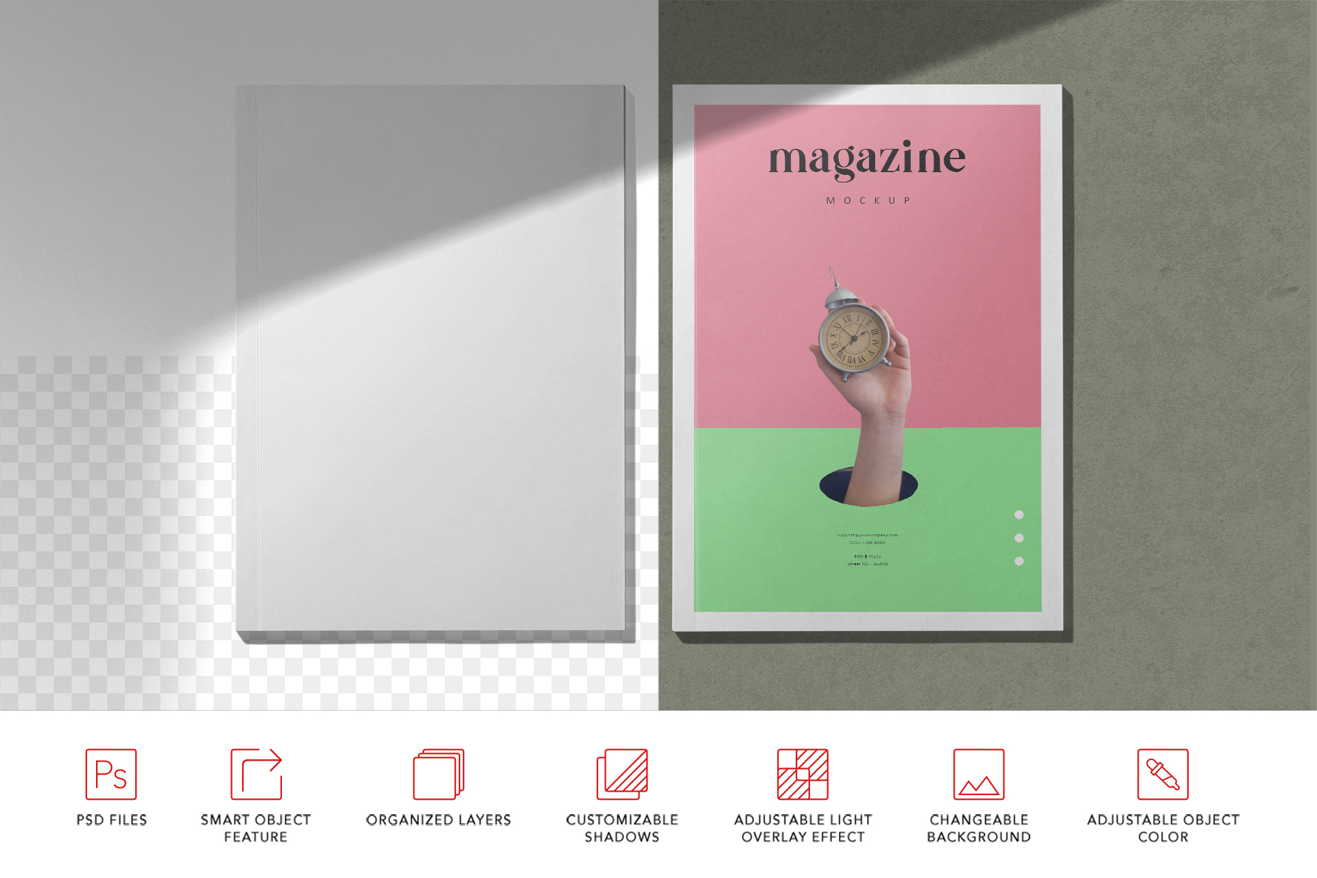 A4 magazine layout