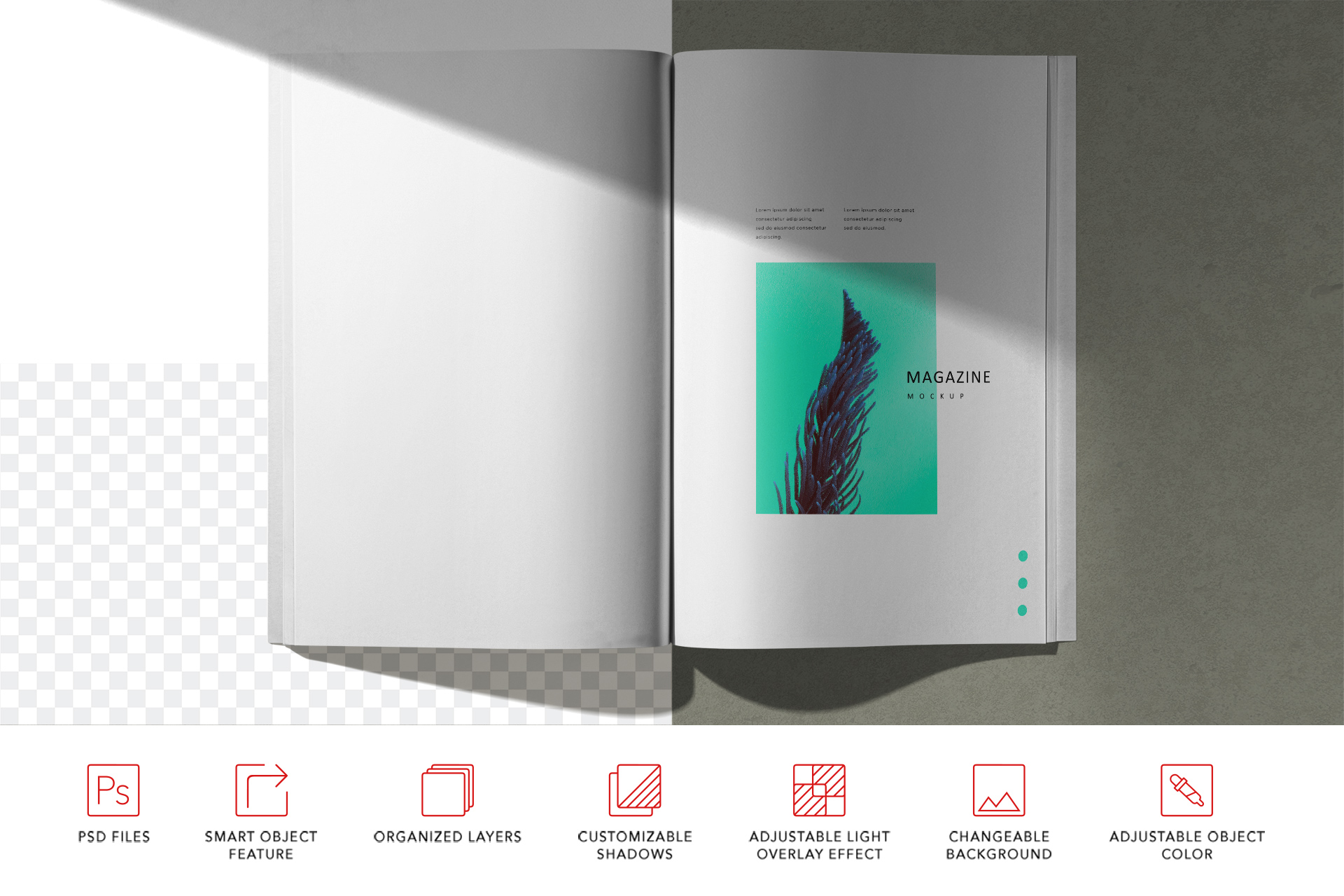 A4 print mockup