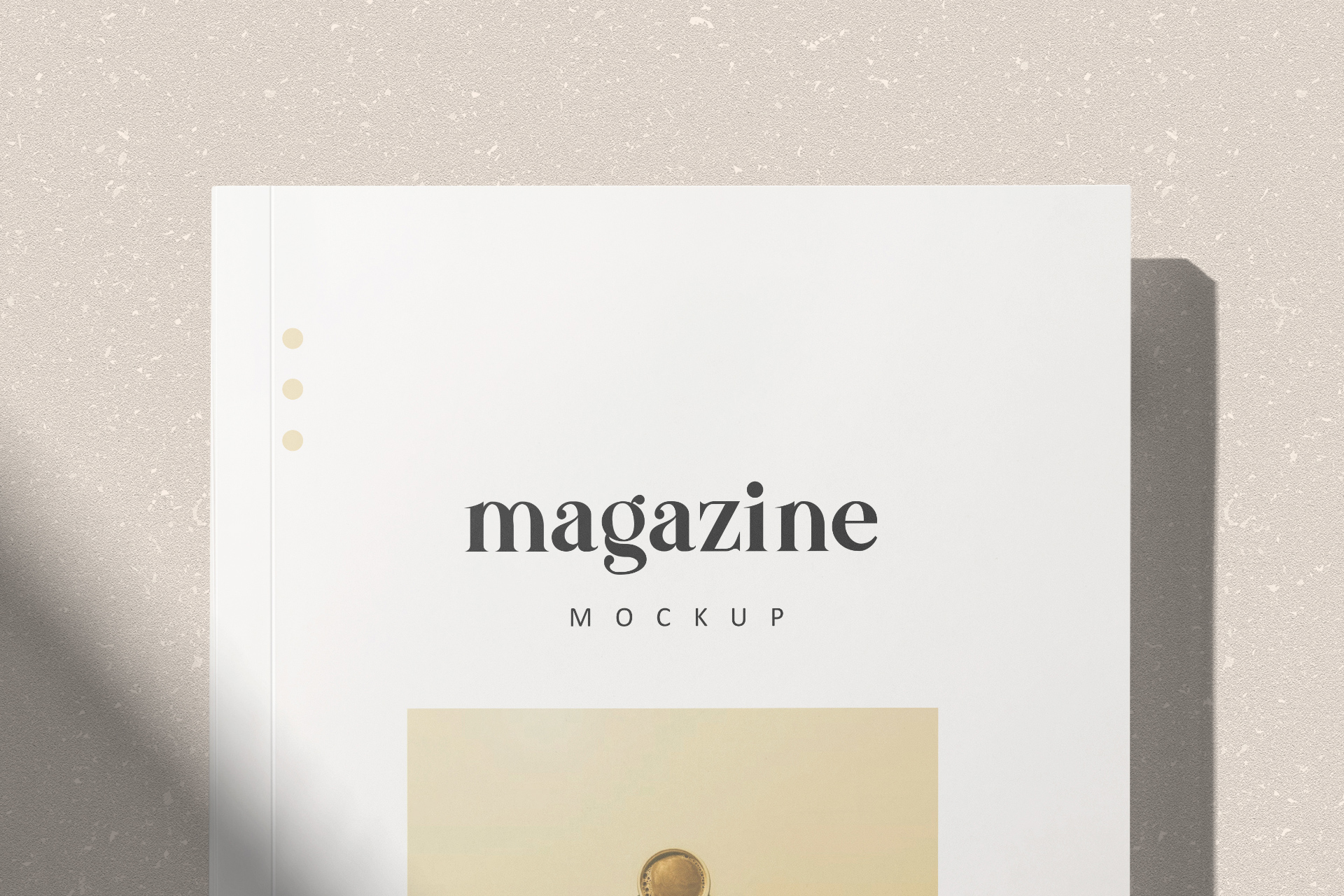 A4 cover mockup