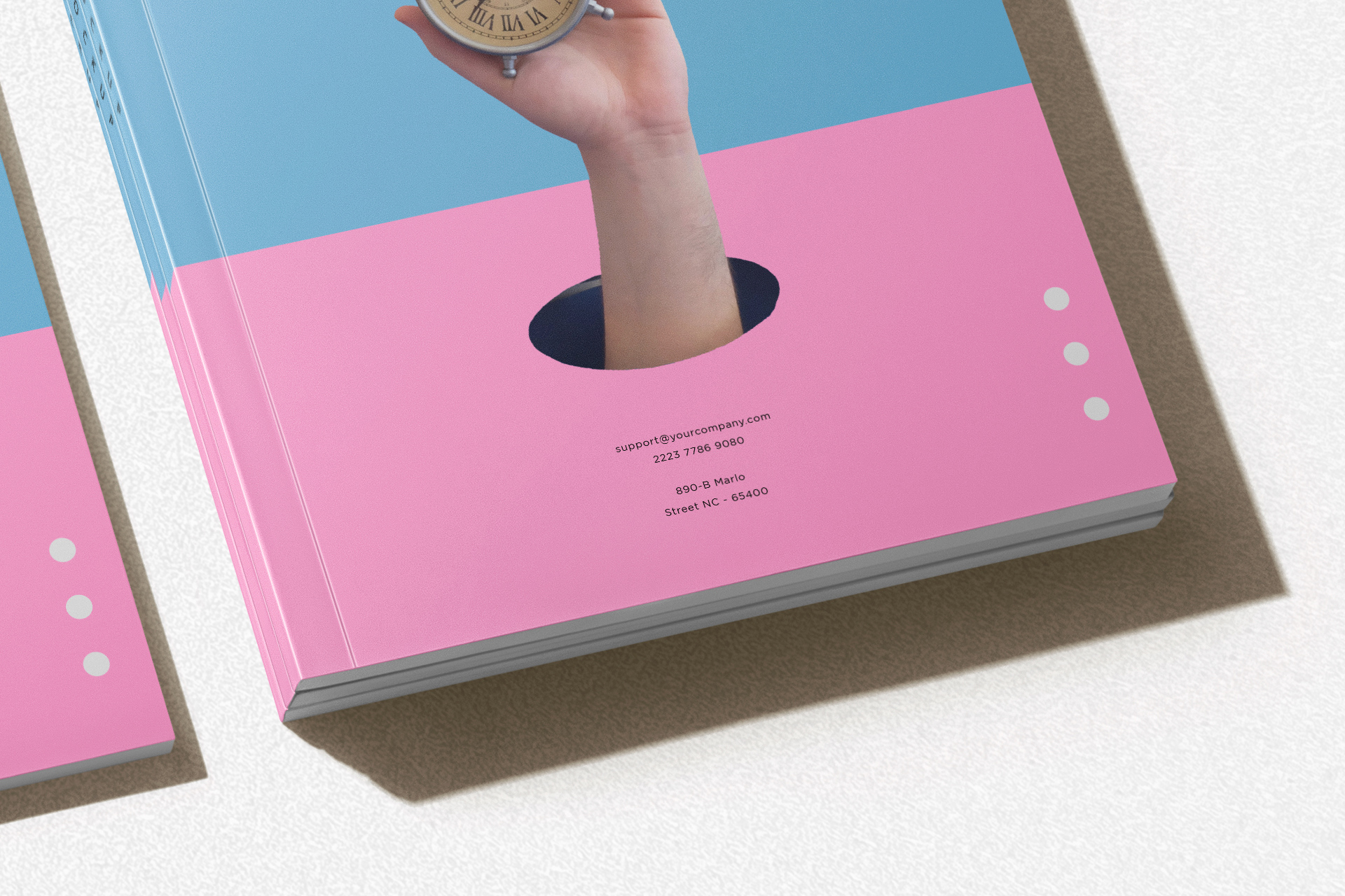 A4 magazine PSD