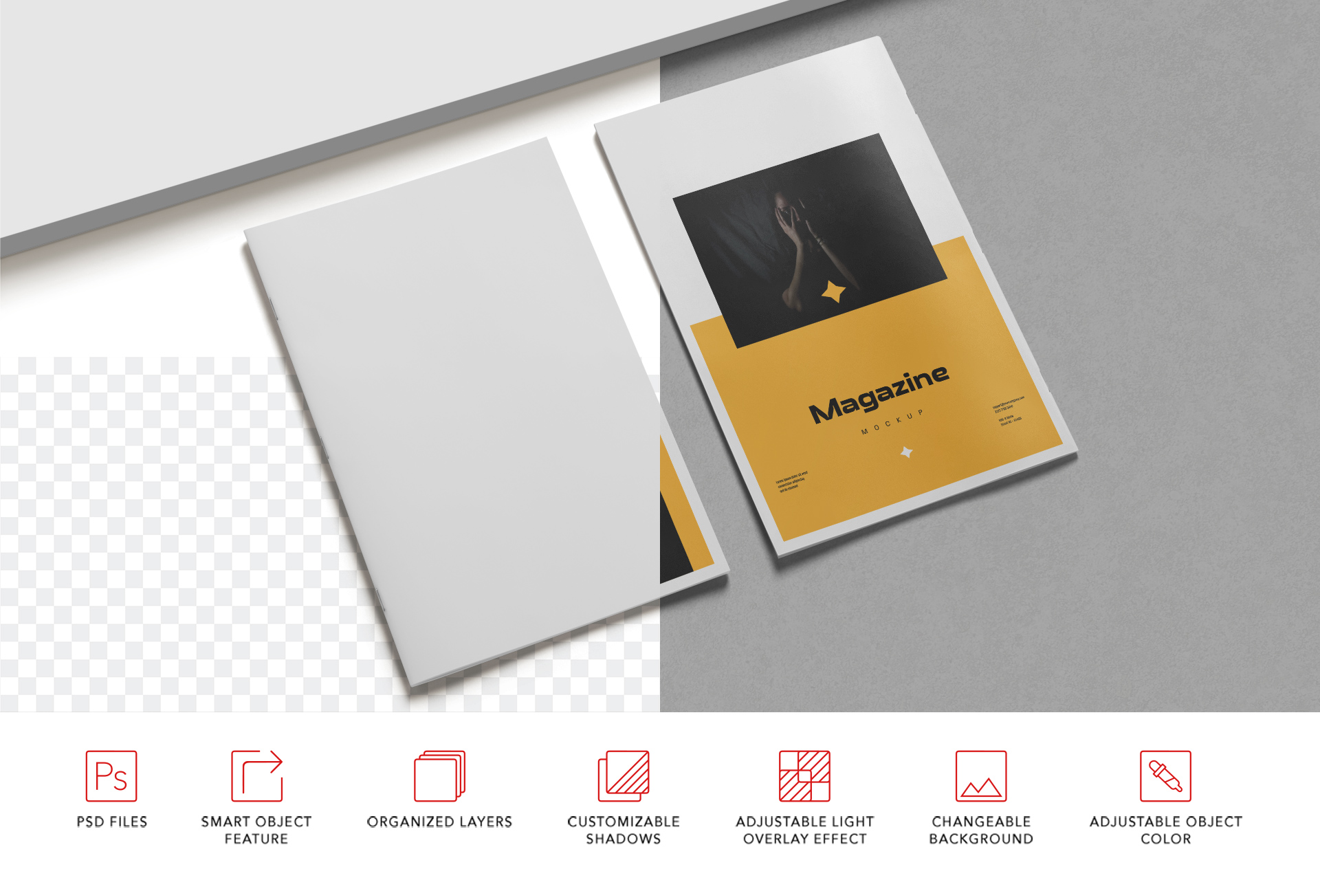 A4 cover mockup