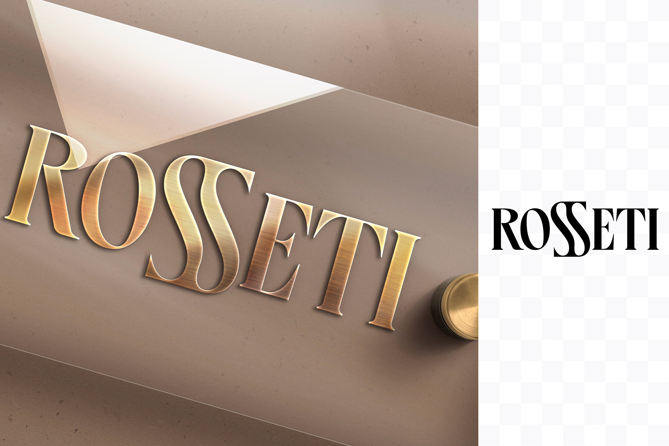 acrylic logo display
