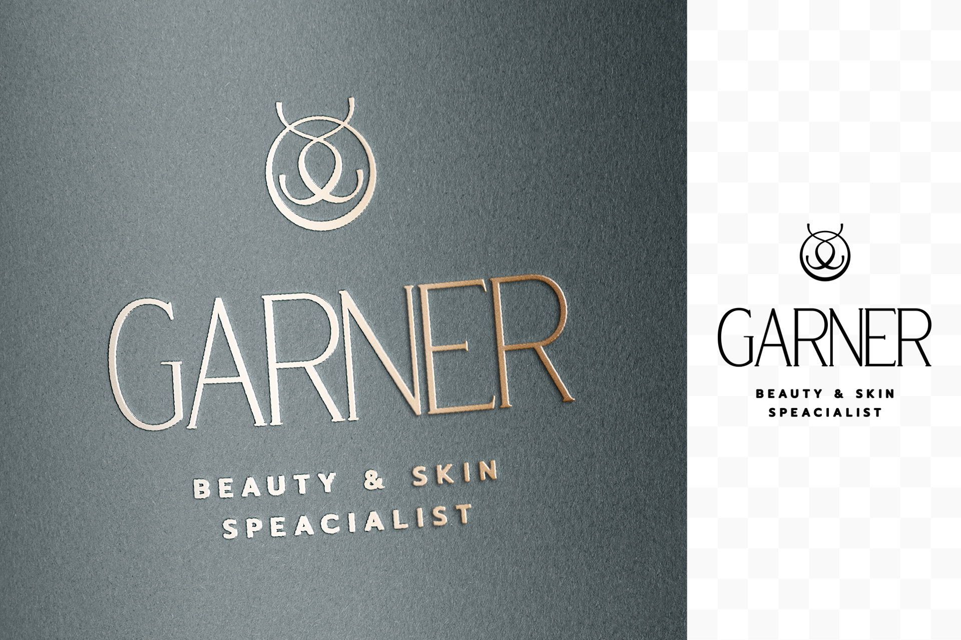 beauty logo mockup
