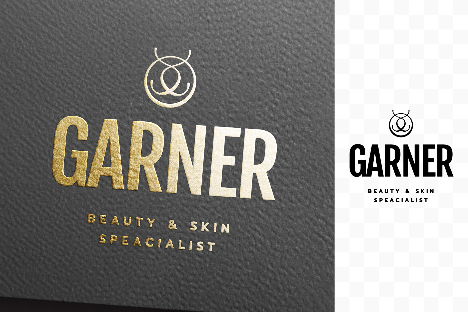 beauty logo mockup