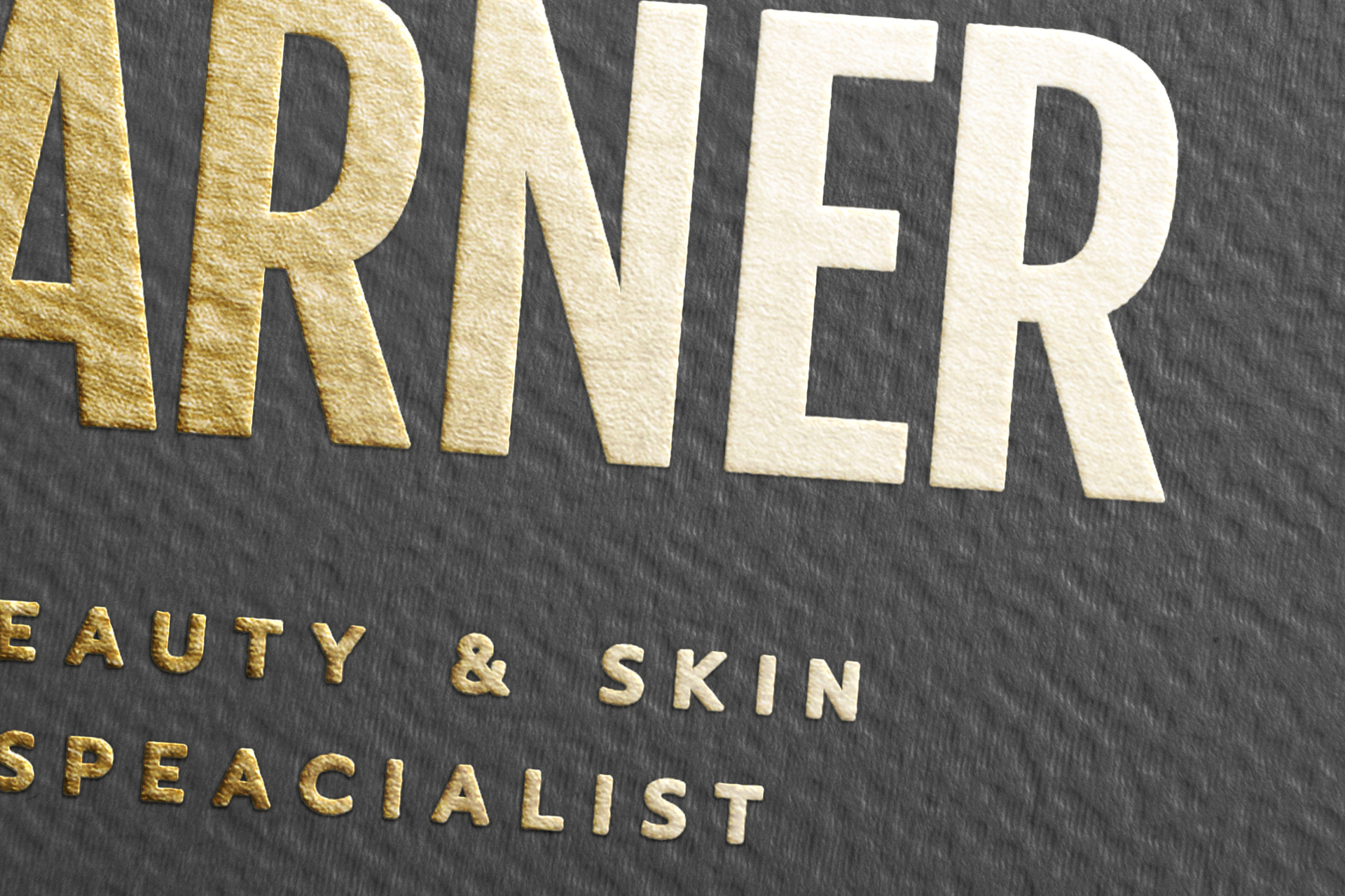 beauty logo mockup